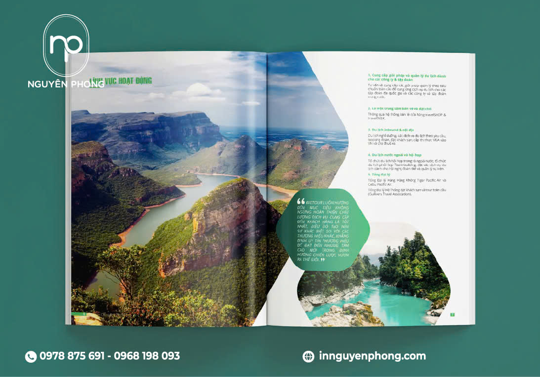 In hồ sơ năng lực - Công cụ thể hiện sự chuyên nghiệp của mọi công ty